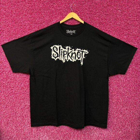 Slipknot Logo Graphic Design Heavy Metal Band T-Shirt XXXL - Picture 1 of 4